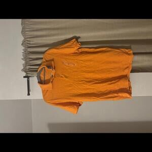 Club Room Men's Orange Polo Shirt - Medium